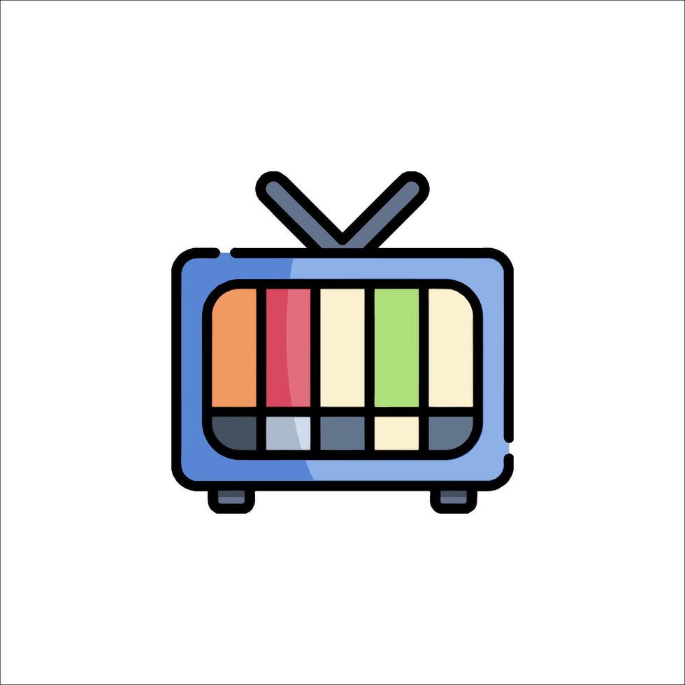 Tv icon illustration vector