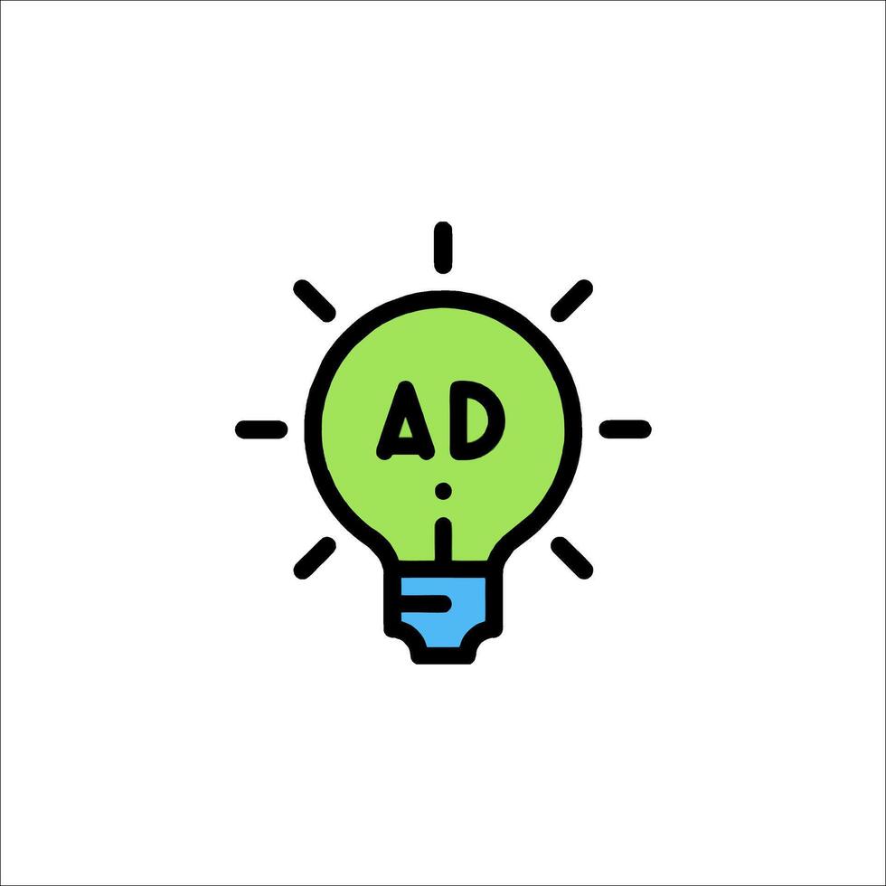 An ad for an ad agency vector