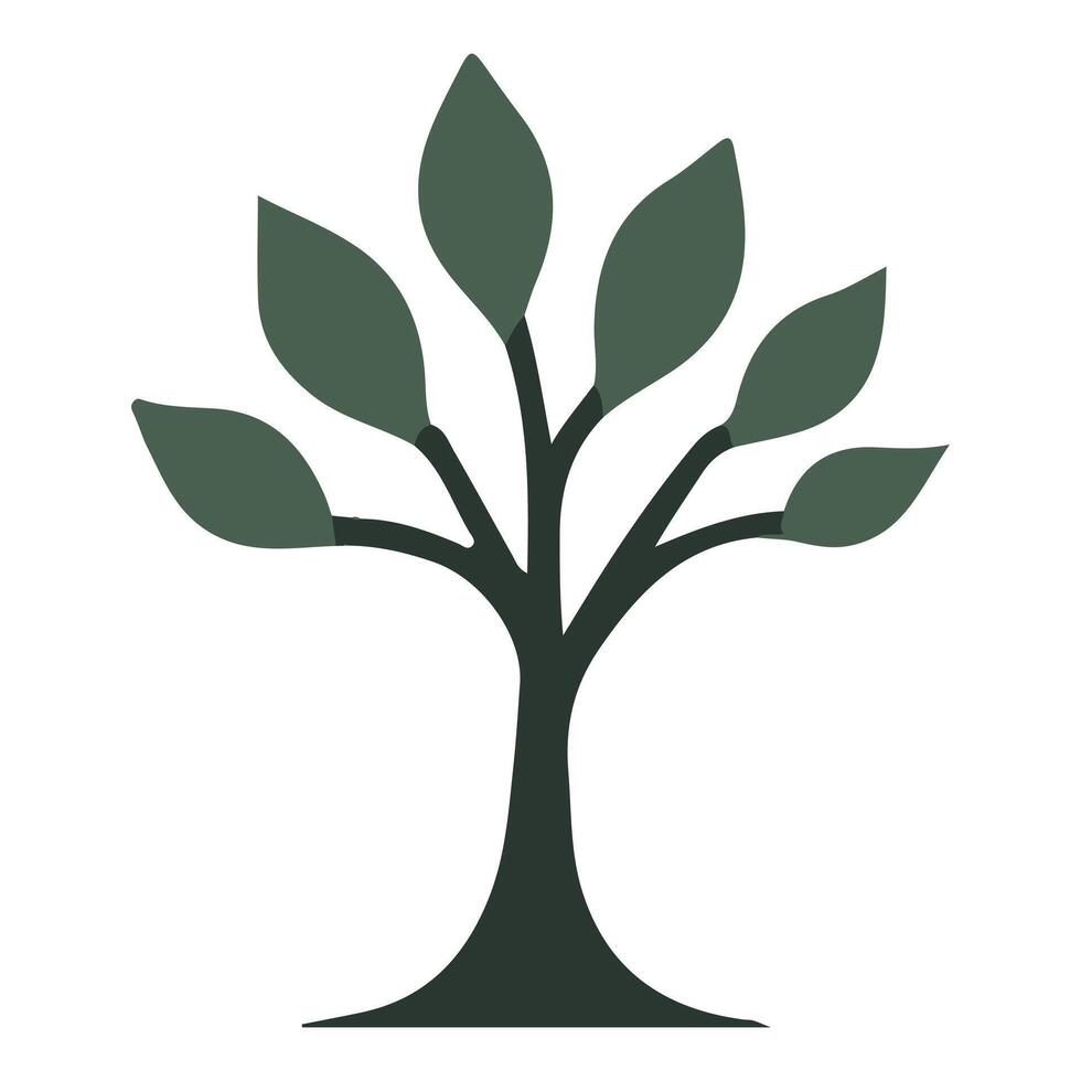 Gorgeous, imaginative, and colorful tree design vector