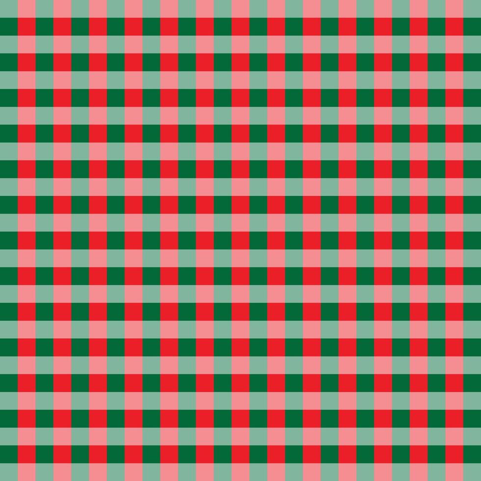 Plaid gingham pattern seamless check texture for modern textiles fashion fabric design. vector
