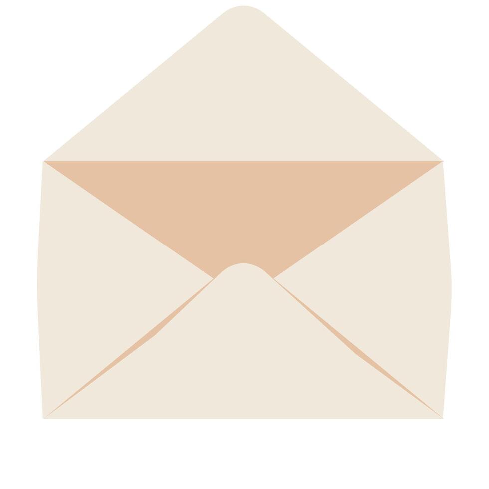 Envelope 2d icon vector