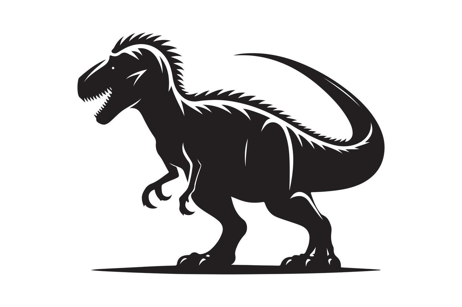 Timeless Dinosaur Graphic for Stock Projects vector
