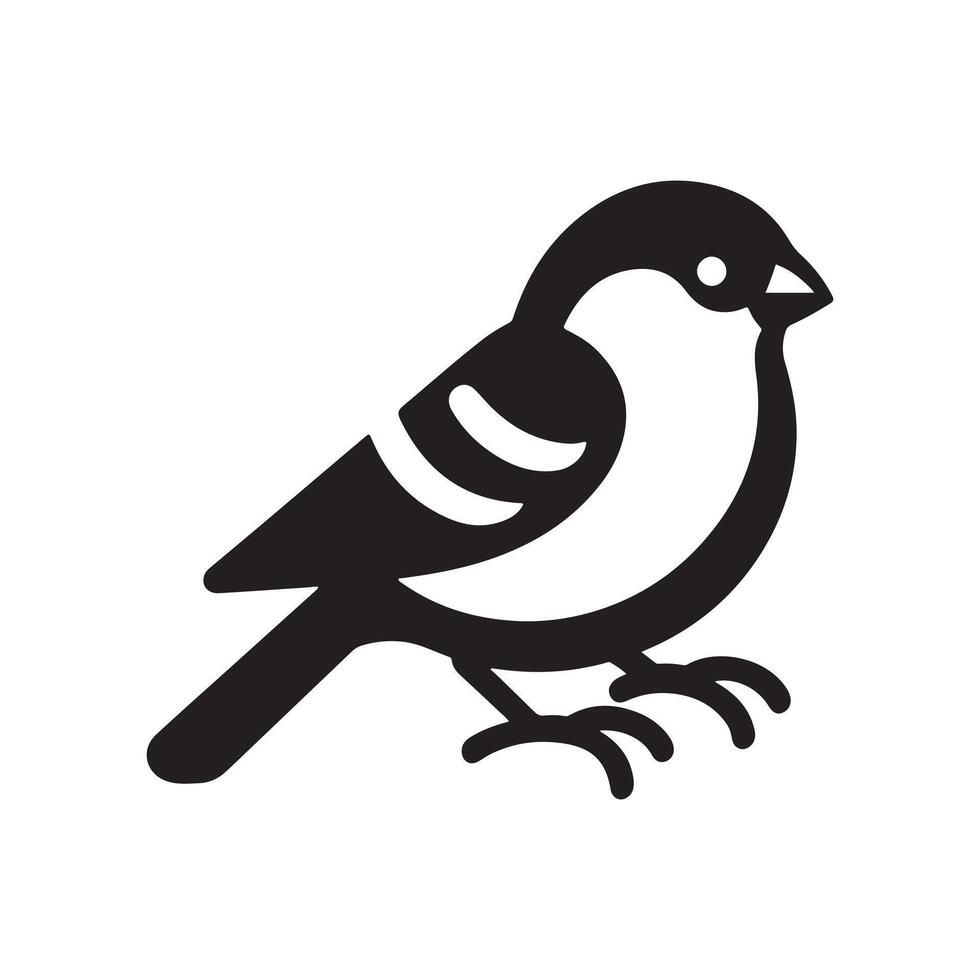 Premium Bullfinch Silhouette Vectors for Artistic Graphic Projects