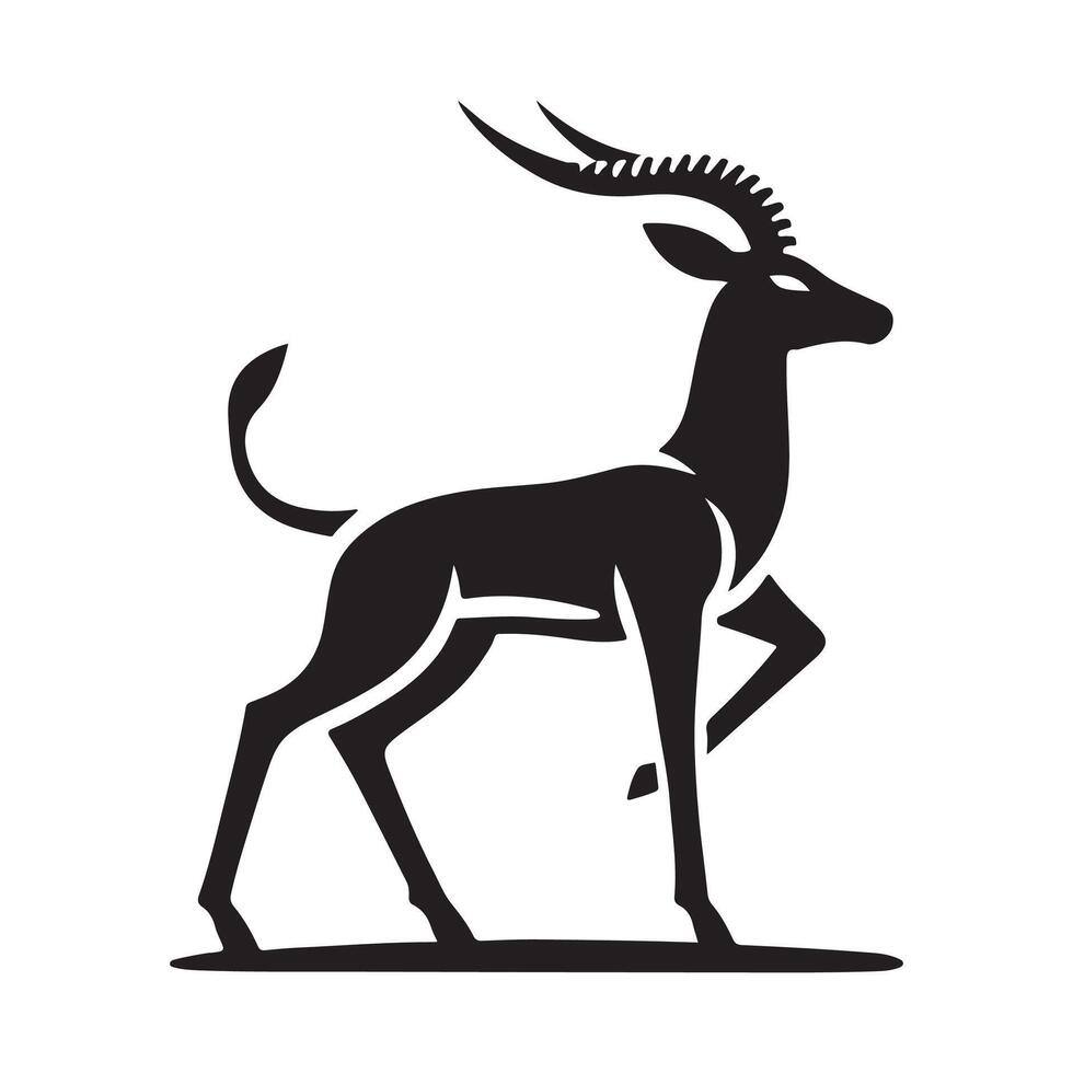 Download Impala Silhouette Vectors for Digital Media Use