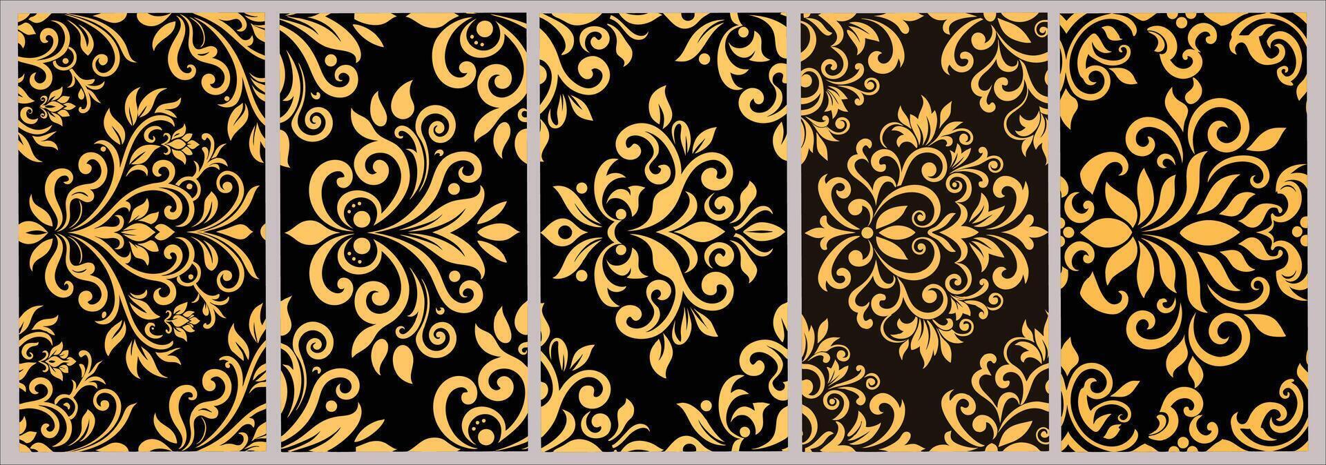 Classic Elegance Seamless Illustration Bundle Free for Sophisticated Designs vector