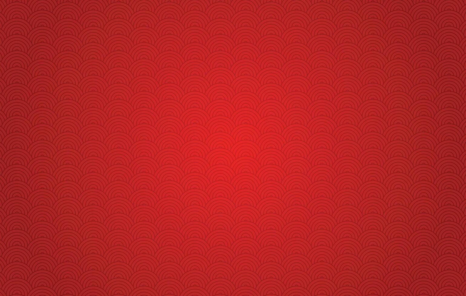 abstract red halfcircular pattern background vector