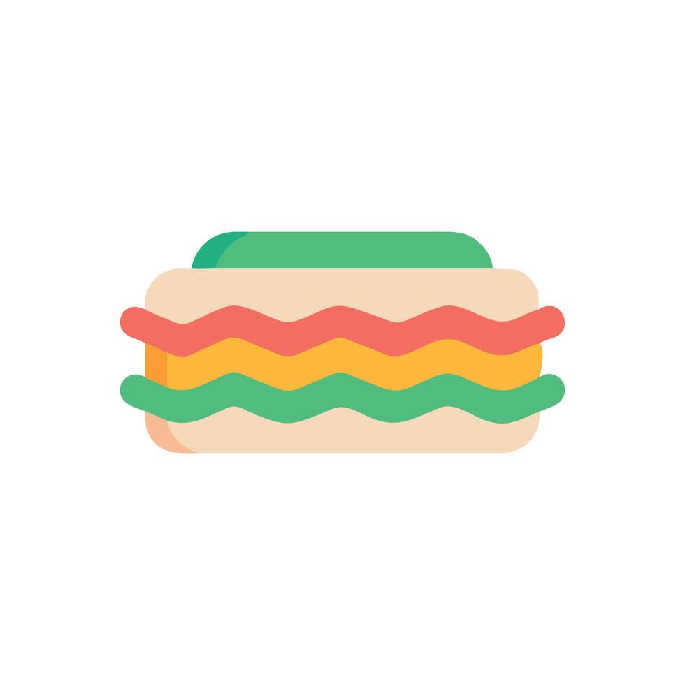 Tasty Sandwich Icon vector