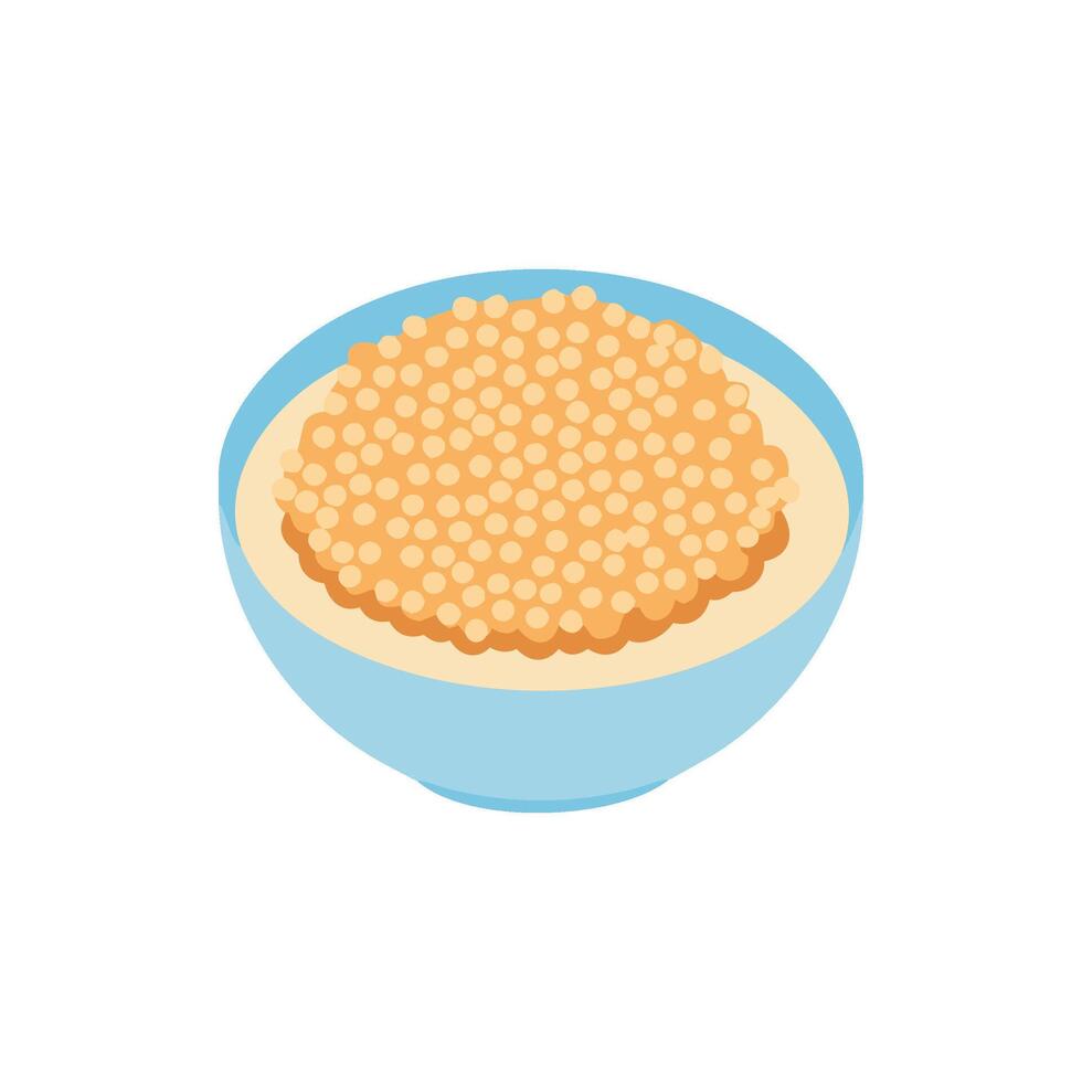 Fresh Quinoa Icon Design vector