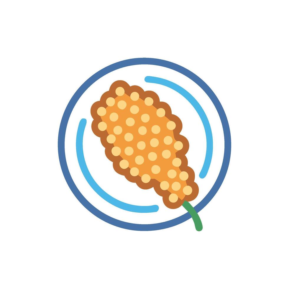 Wholesome Quinoa Icon Design vector