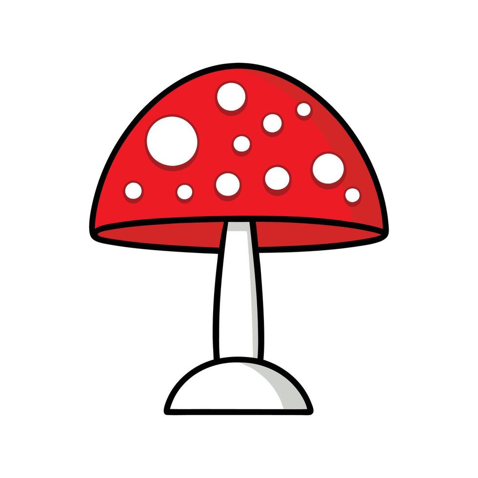 Mushroom-inspired floor lamp vector