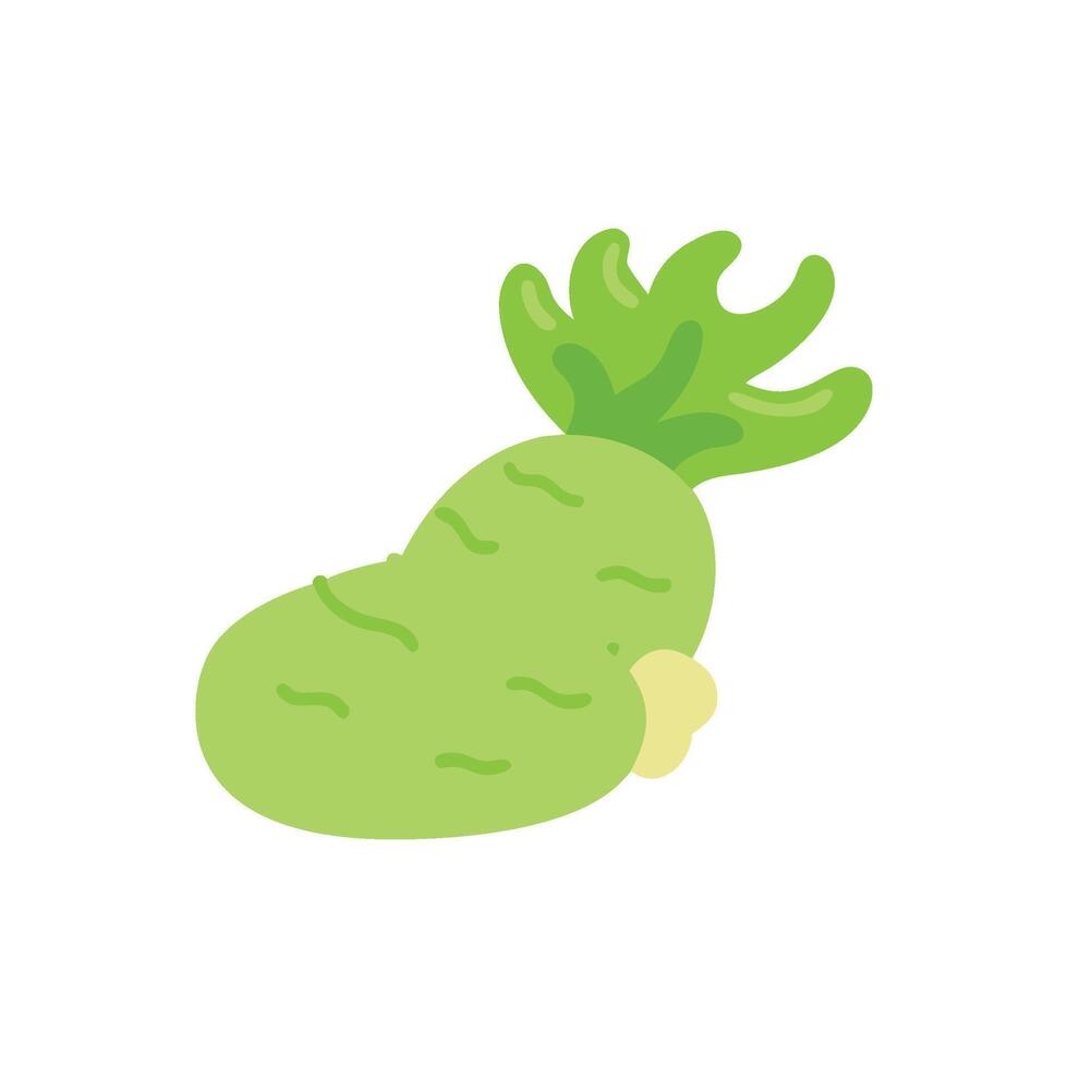 Spicy Wasabi Icon Design vector