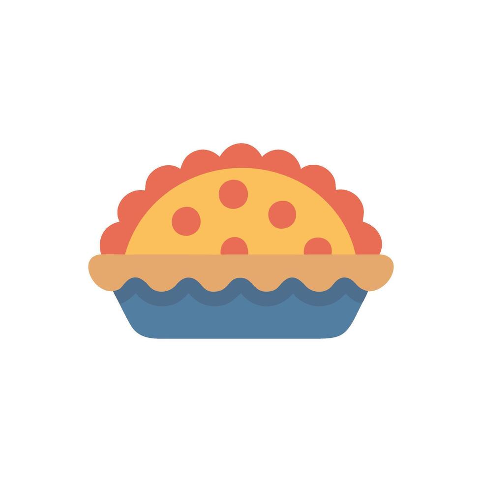Nutritious Tart Icon Design vector