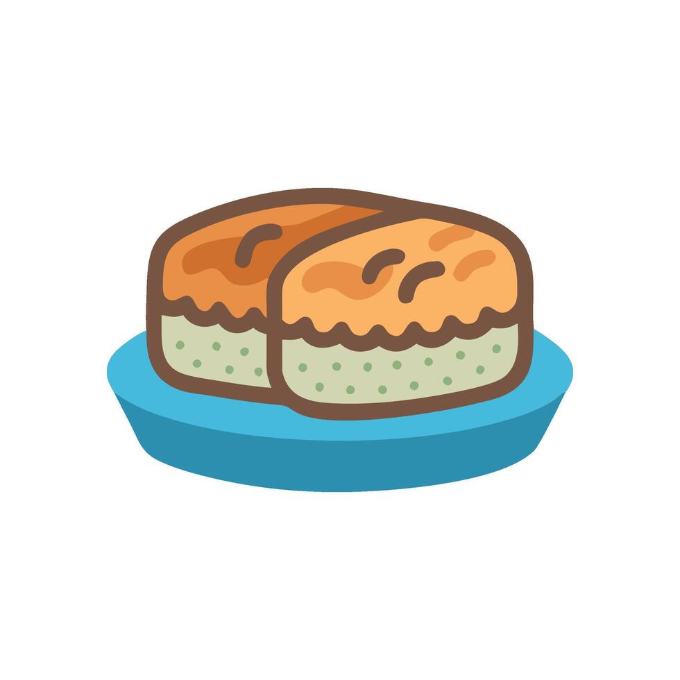 Flavorful Teriyaki Icon Design vector