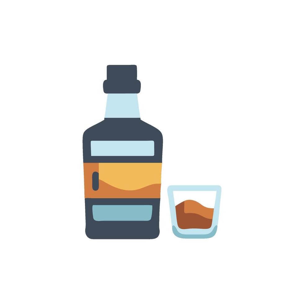 Classic Whiskey Icon vector