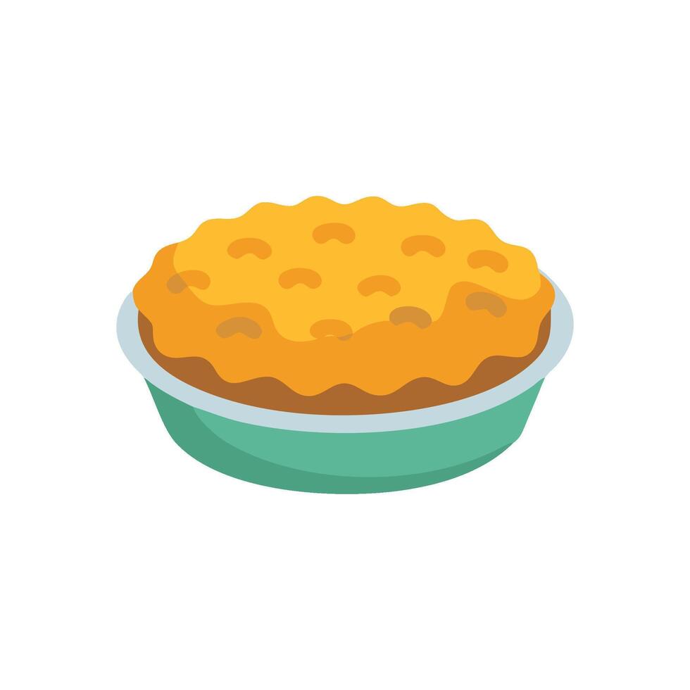 Hearty Shepherd's Pie Icon Design vector