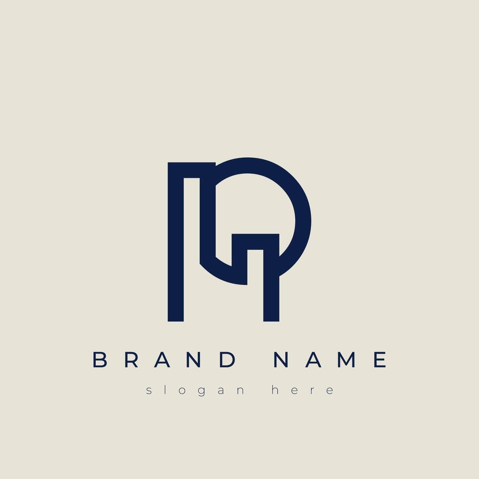 R alphabet letter icon logo vector