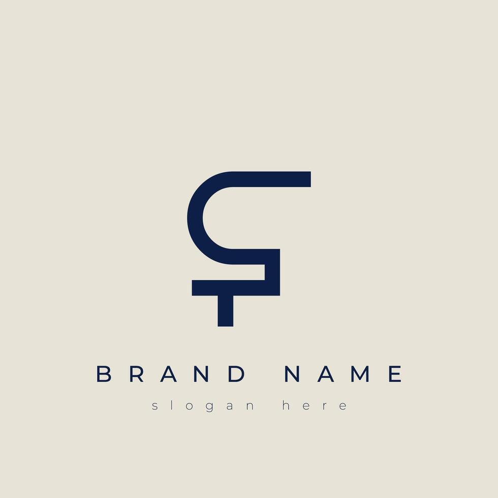 F alphabet letter icon logo vector