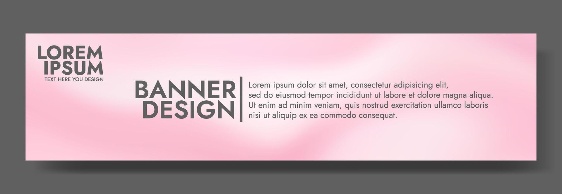a pink background template with a smooth color vector