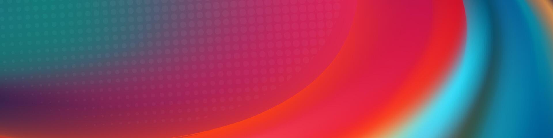 Abstract blurred background with a colorful gradient vector