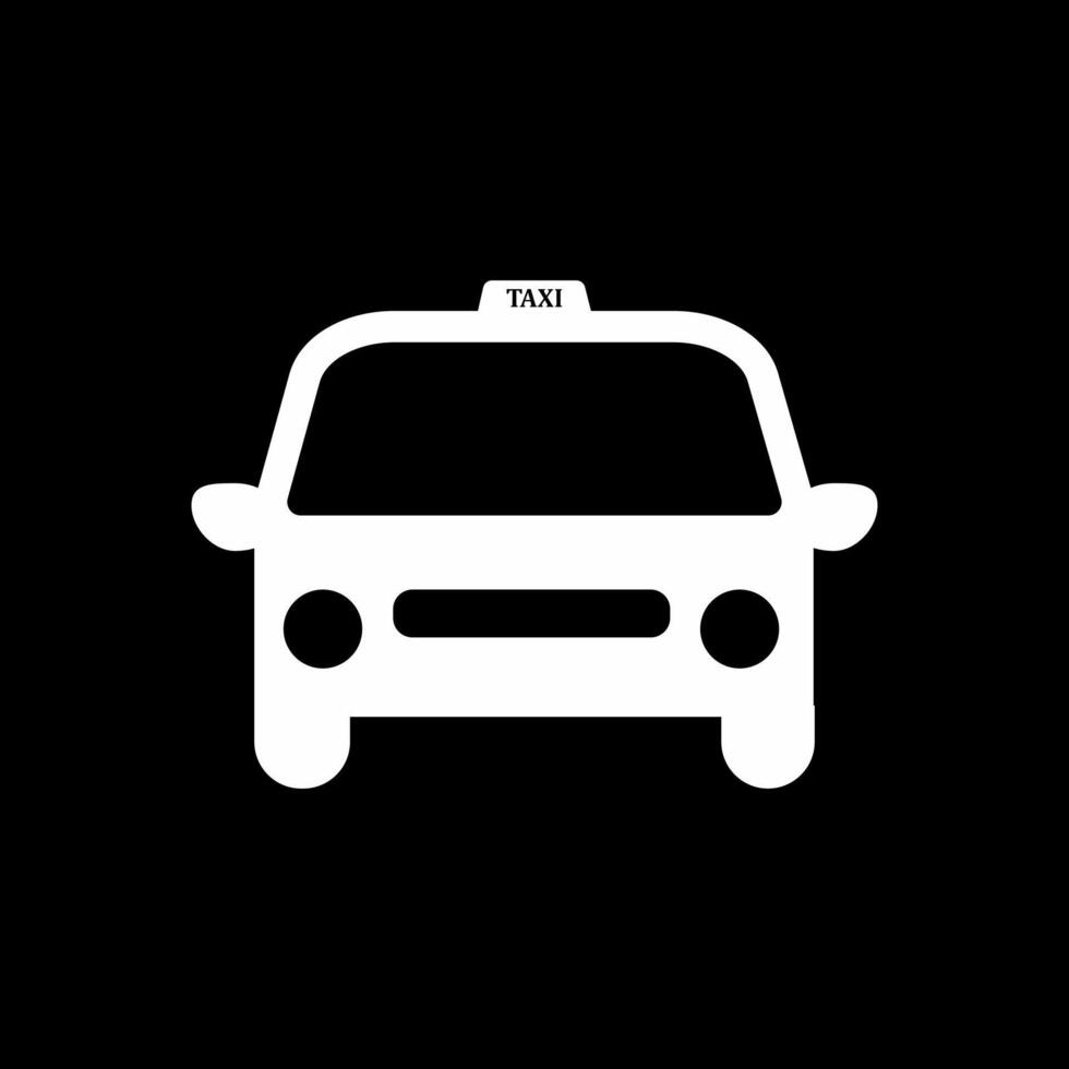 Taxi Icon For Web and Mobile vector