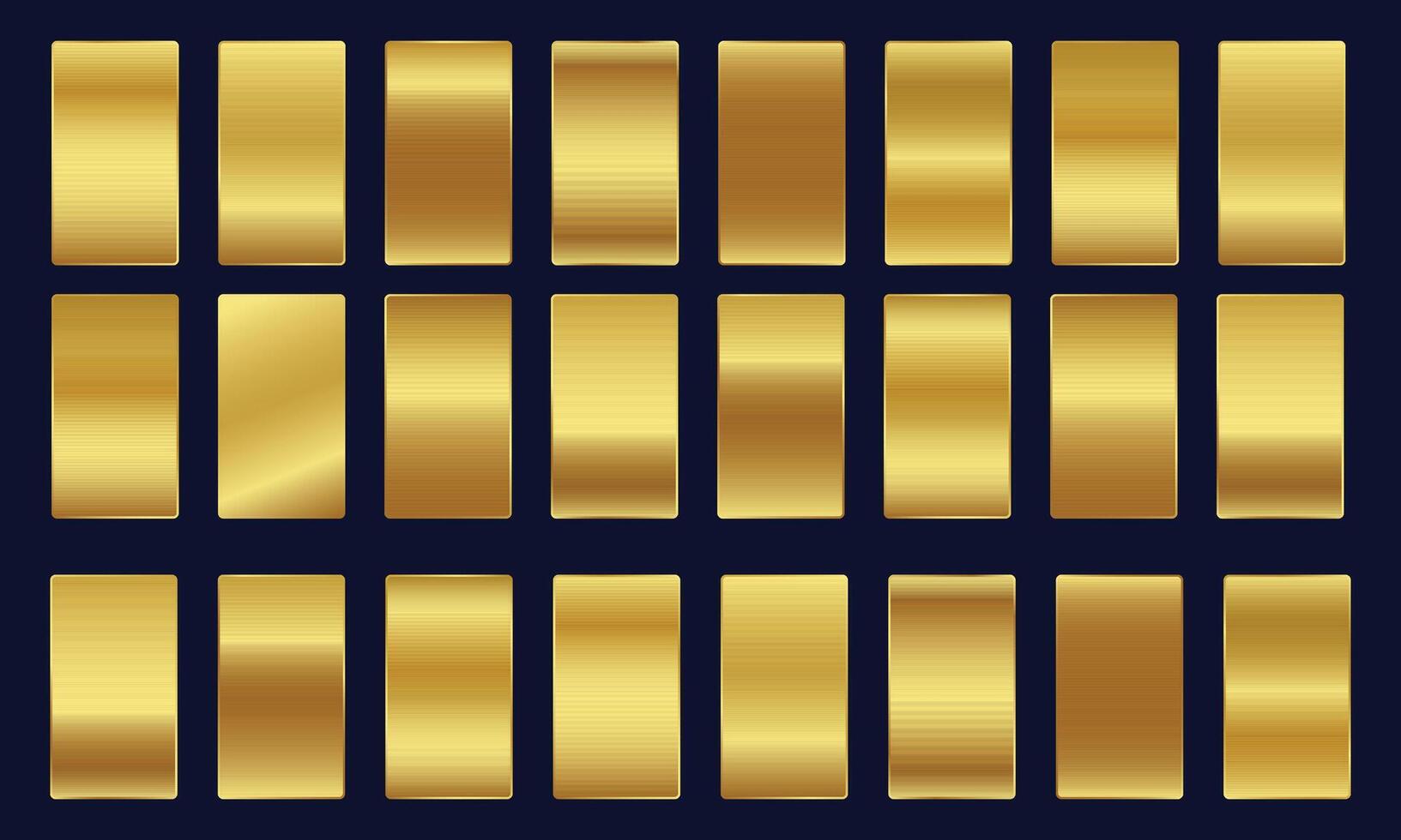 gold gradient, gold metal, gold , gold background, color palette vector
