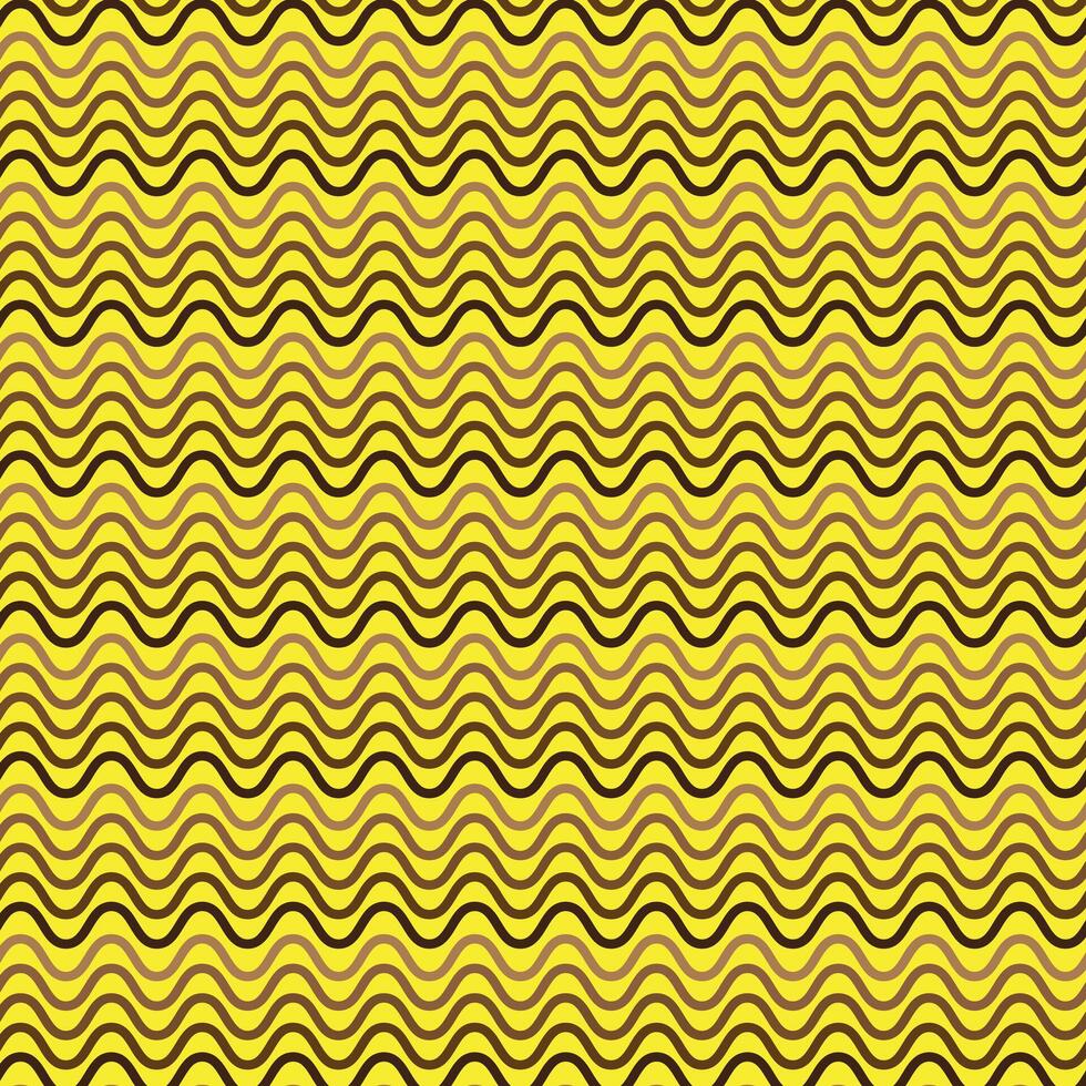 Wavy Line Ornament Pattern. Thin Wave Zigzag Background. Seamless Abstract Wave Texture. vector