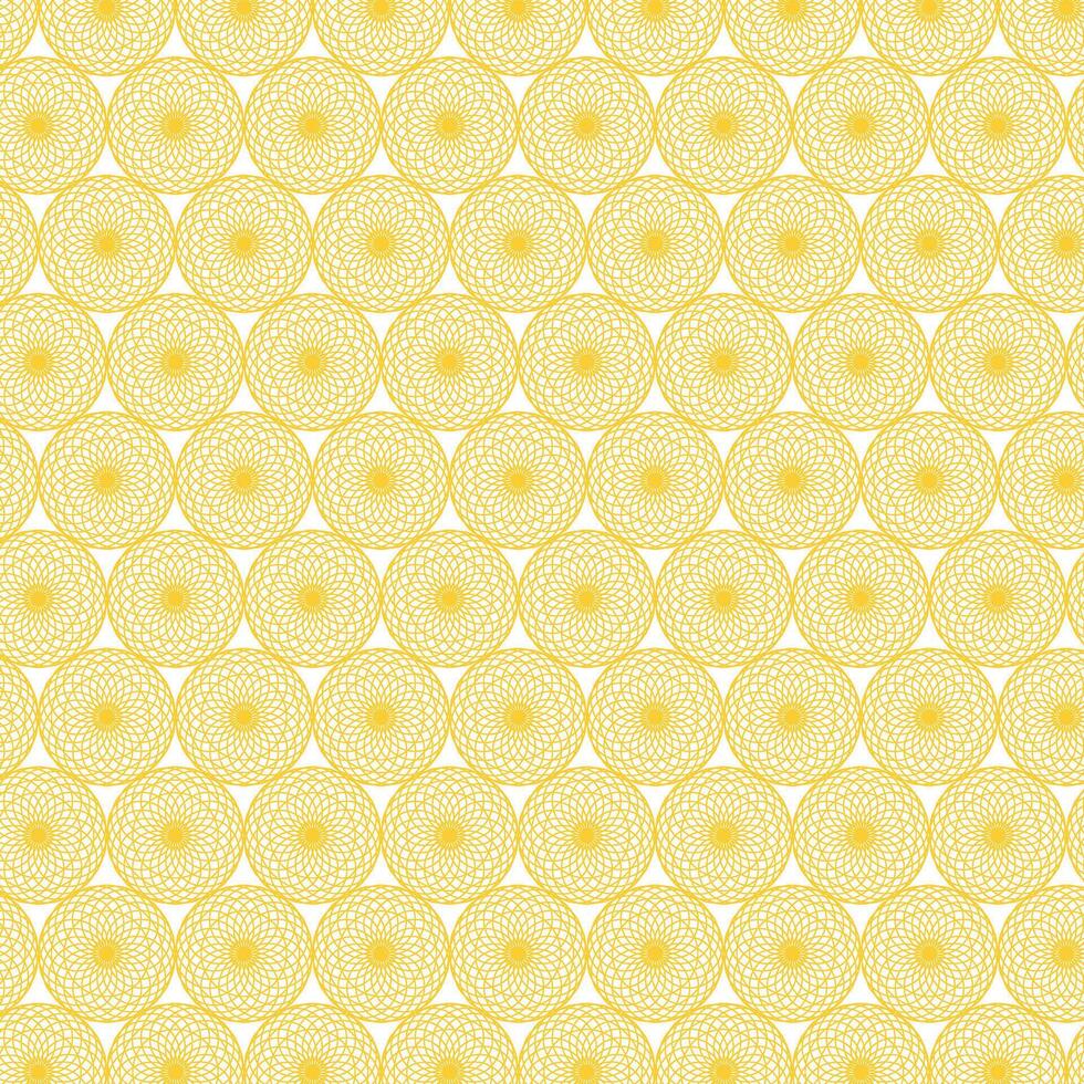 Gold Color Modern Seamless Pattern Background vector