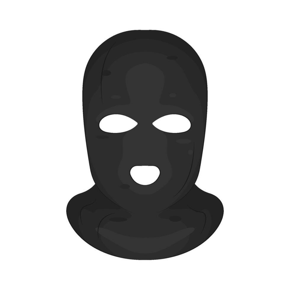 Illustration of Robber Mask vector
