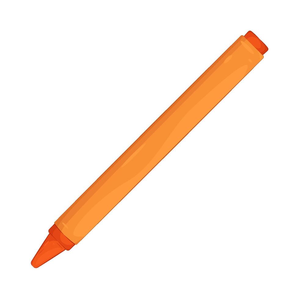 Illustration of wax crayon vector