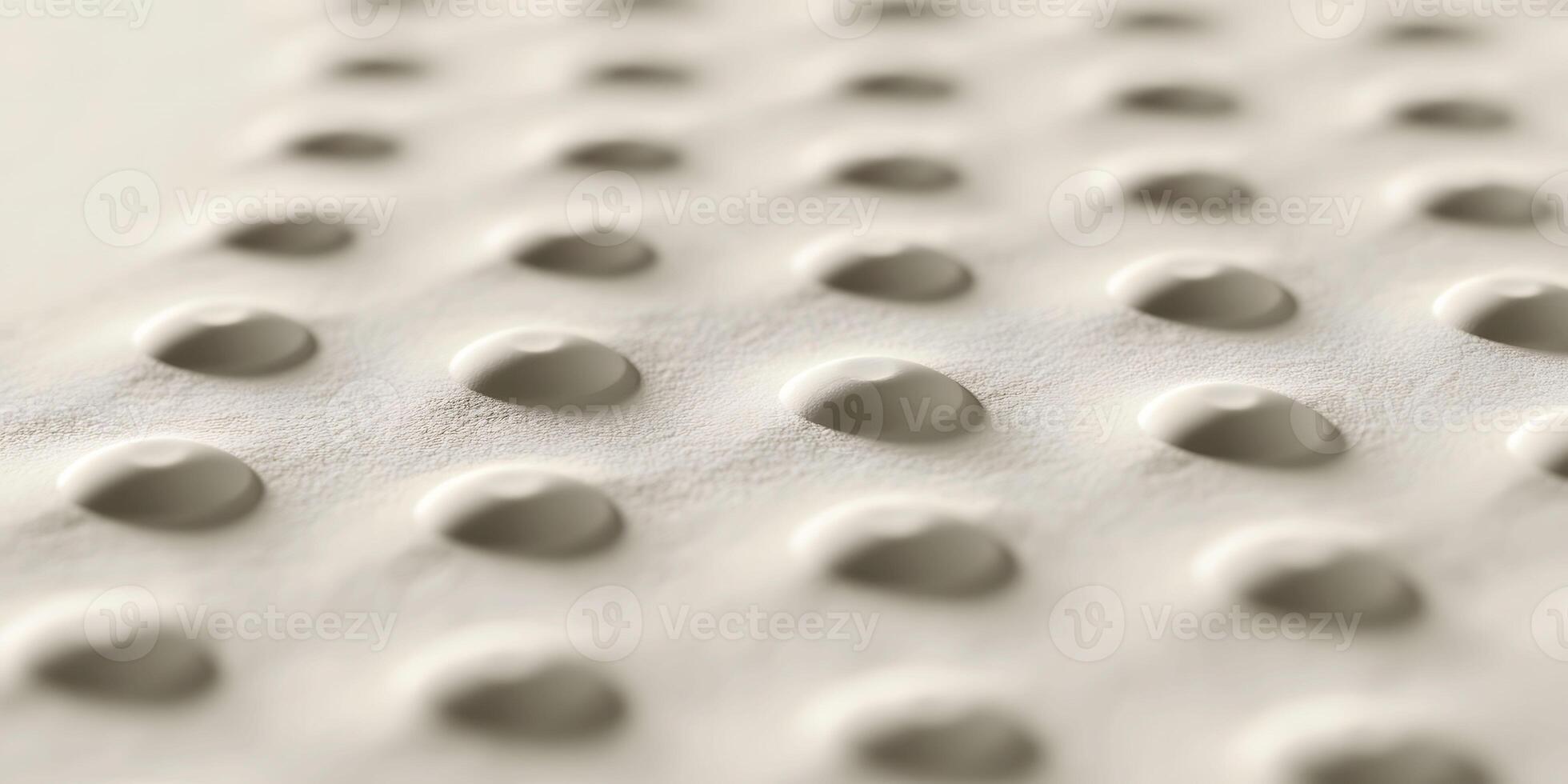 Close-up of braille text surface photo
