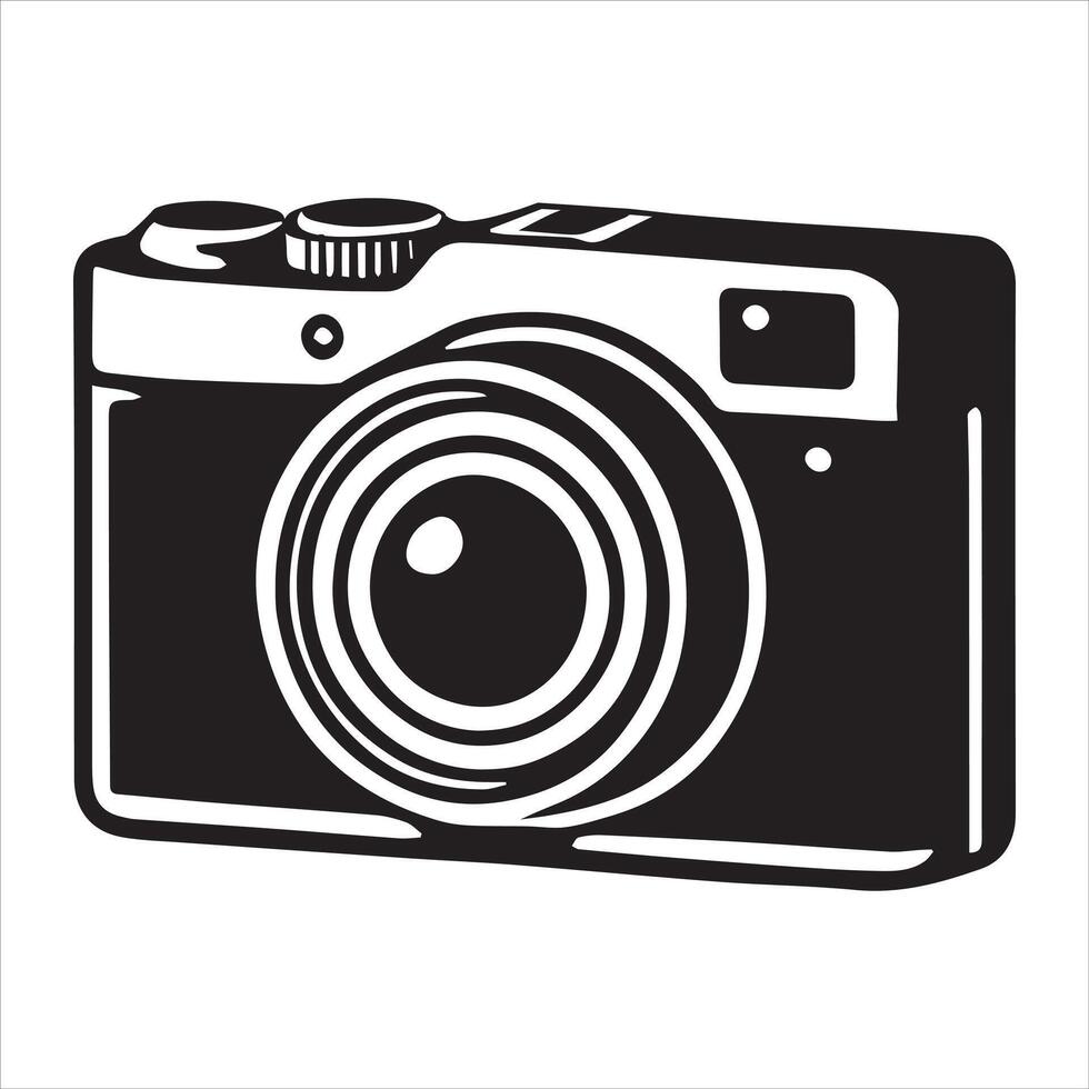 Photo Camera Clipart Design vector