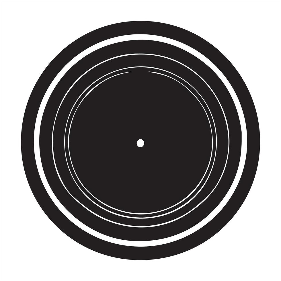 Camera Shape Silhouette Design vector