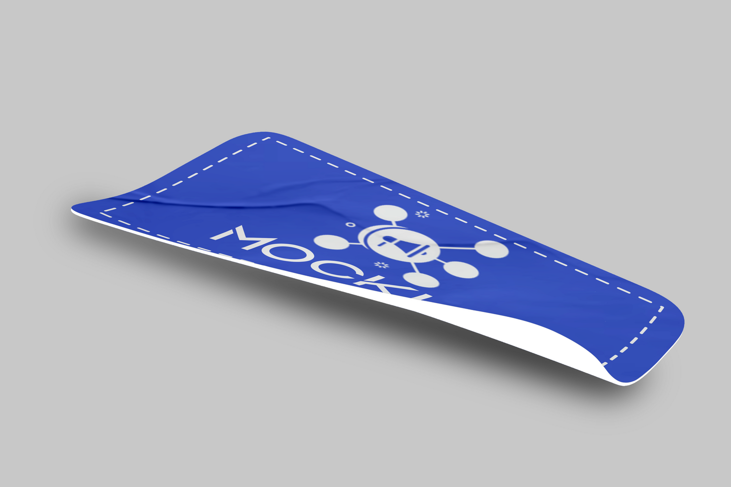 Tech Startup Sticker Mockup Design Template psd