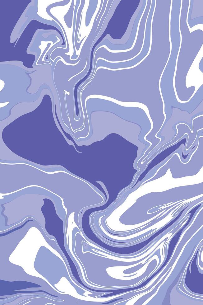 blue purple abstract liquid marble background vector