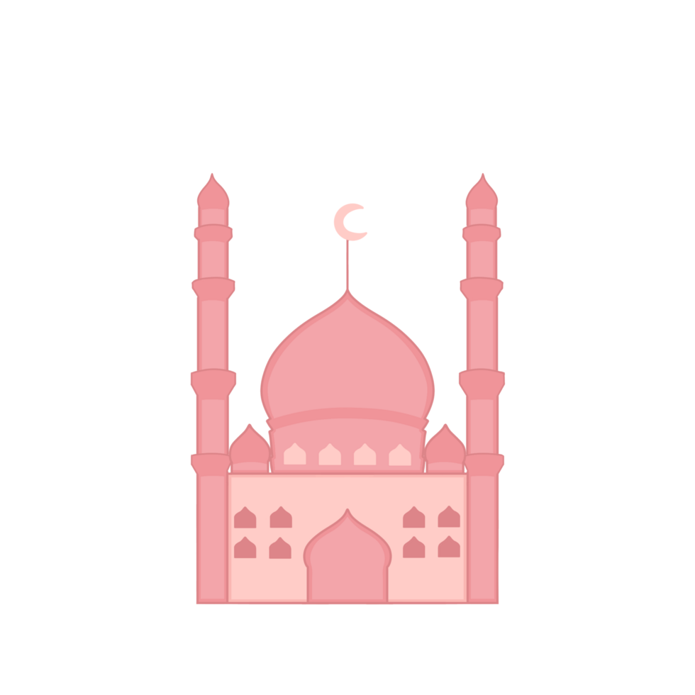 Blushing Ramadan Mosque png