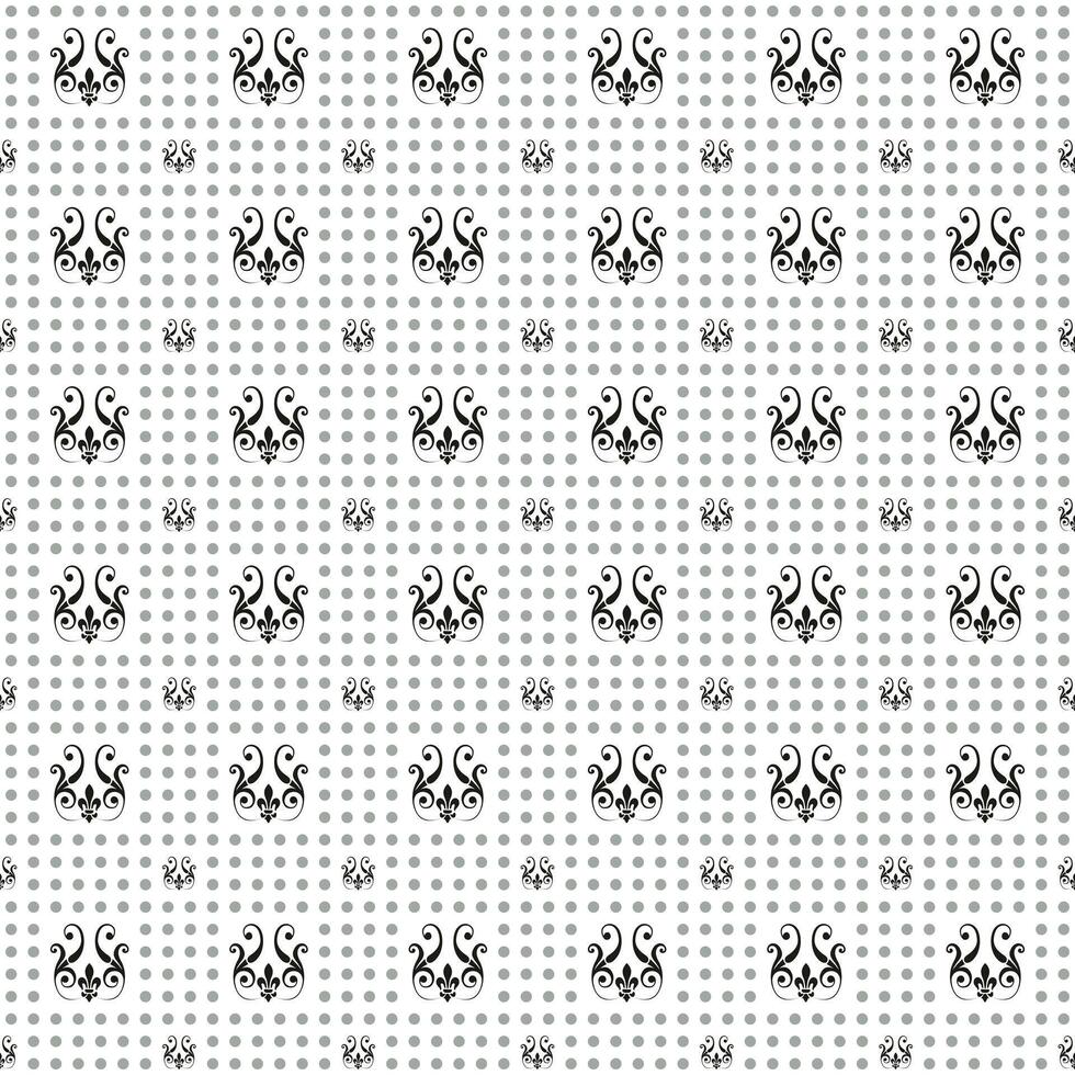 Elegant Beautiful black mandala Pattern Design vector