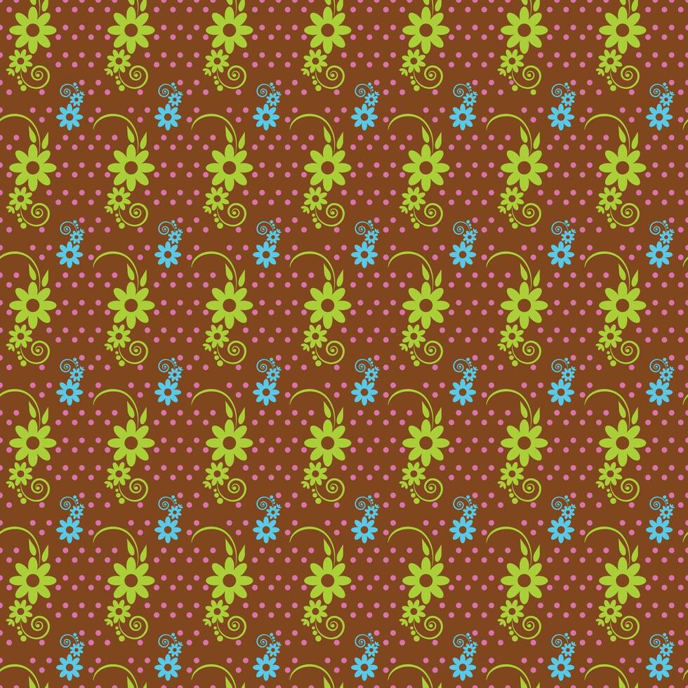 Elegant Beautiful green leaf Pattern Design vector
