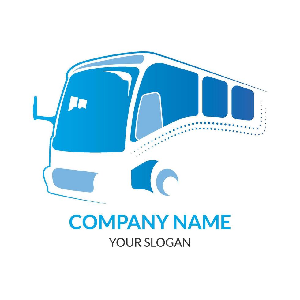 Bus logo design car logo design templates vector