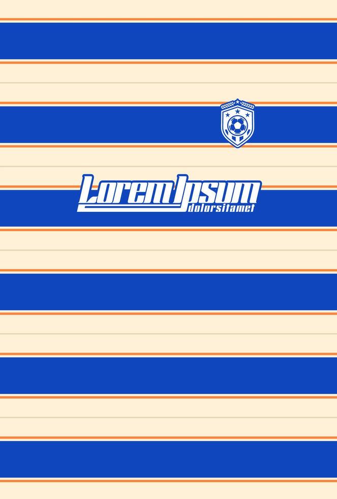 Abstract background for sports jersey pattern blue cream vector