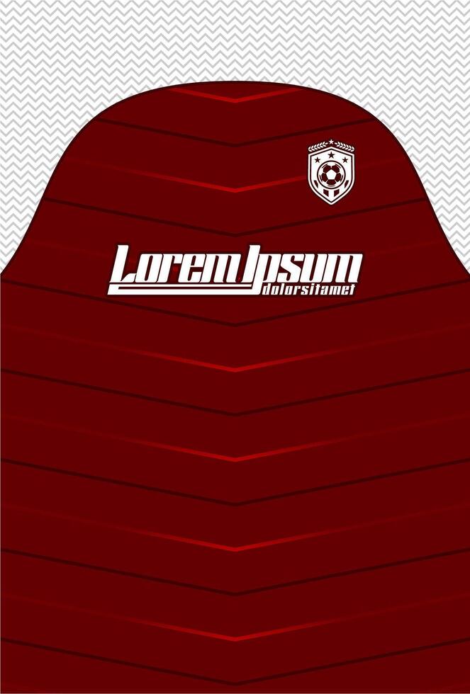 Abstract background for sports jersey pattern ruby red arow vector
