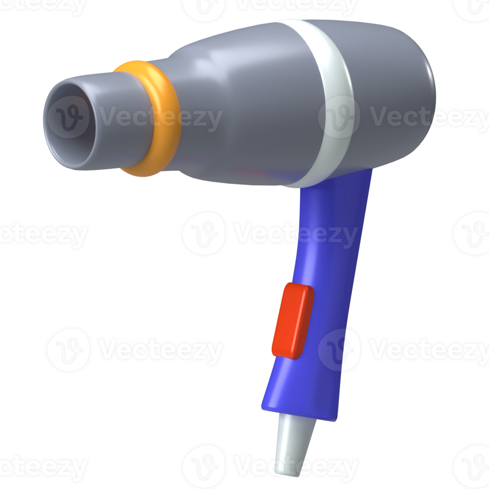 Hair Dryer 3D Icon png