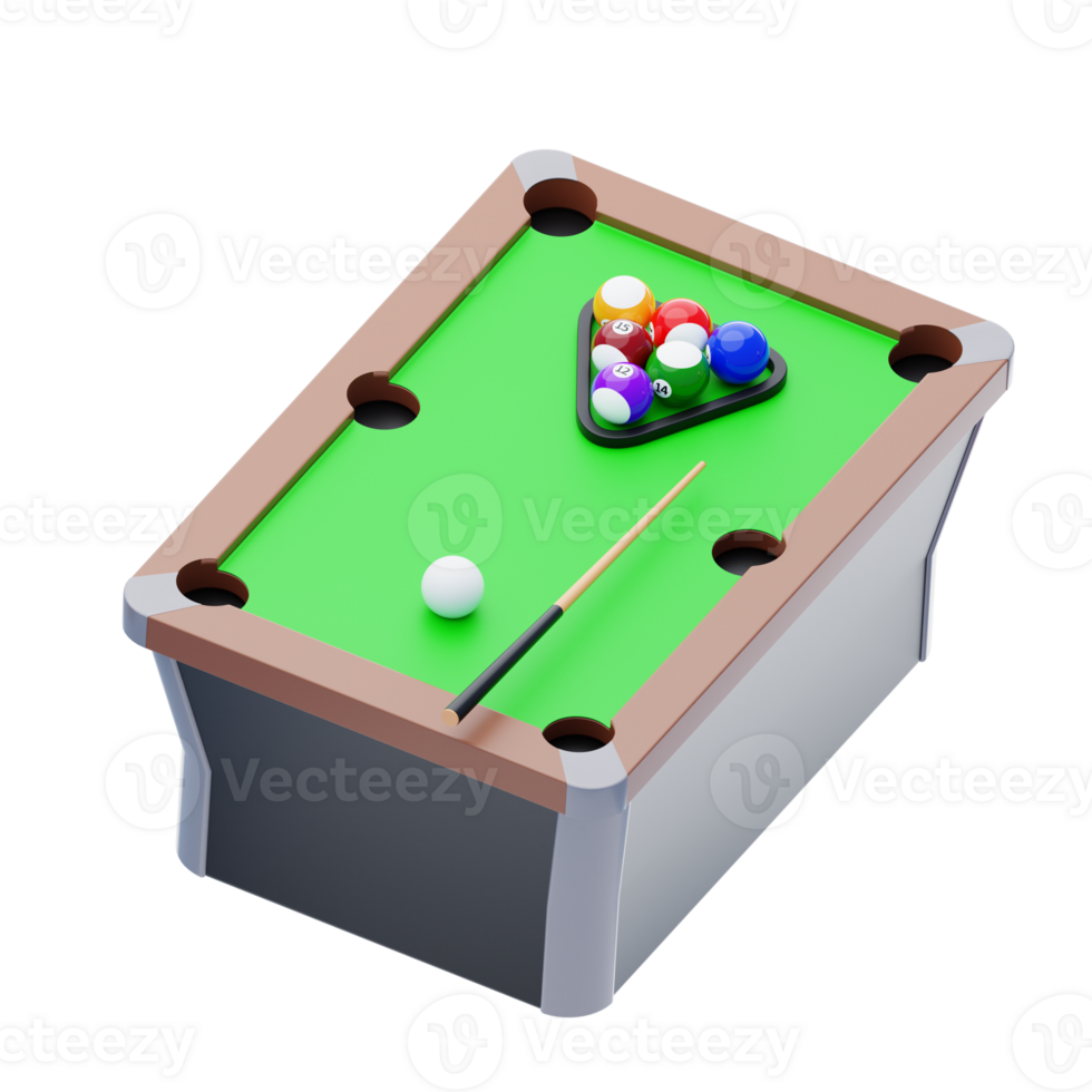 Billiard 3D Icon png