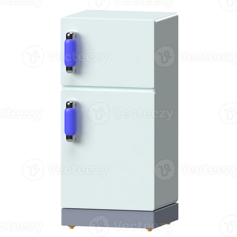 Refrigerator 3D Icon png