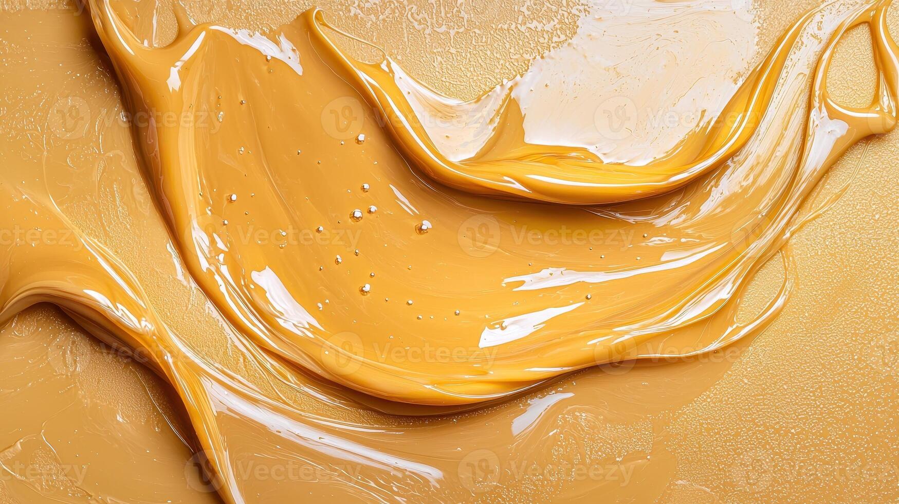 Abstract caramel swirl background texture photo