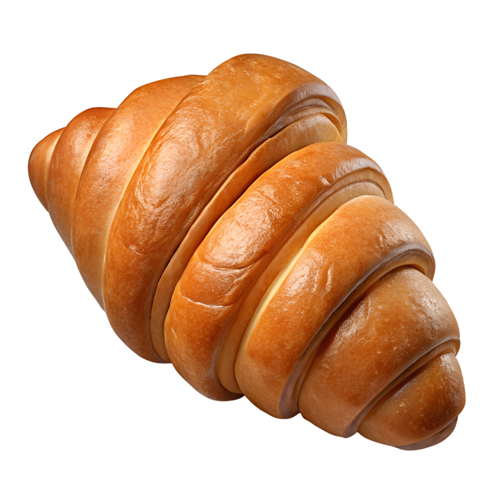 fresh 3d croissant png