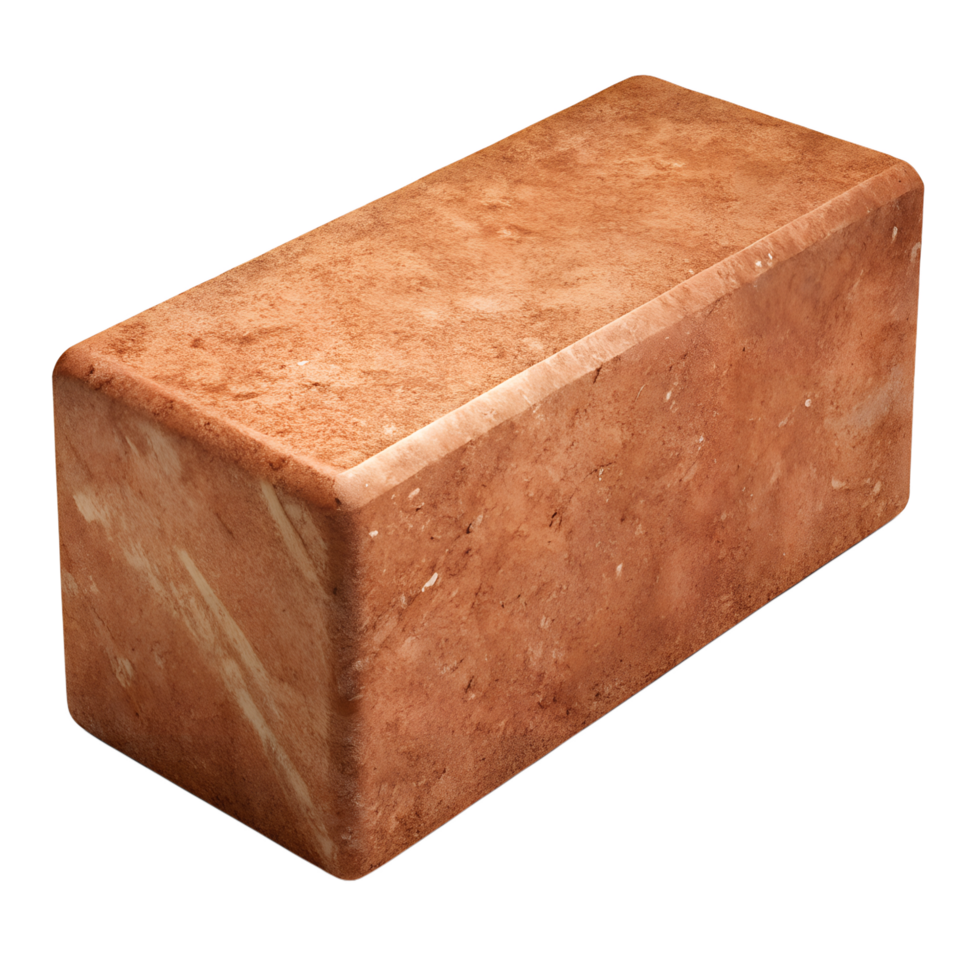 brown 3d brick png