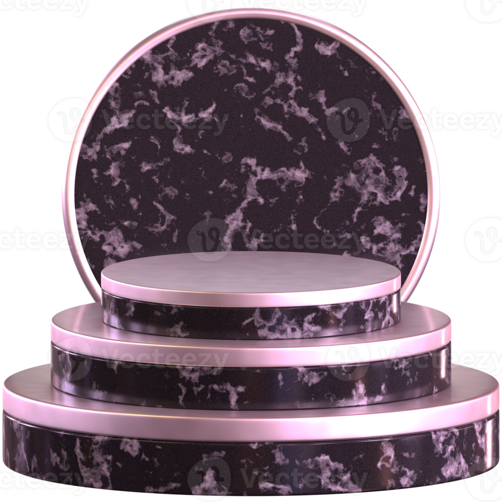 Stack Of Cylinder Podium With Stack Background png