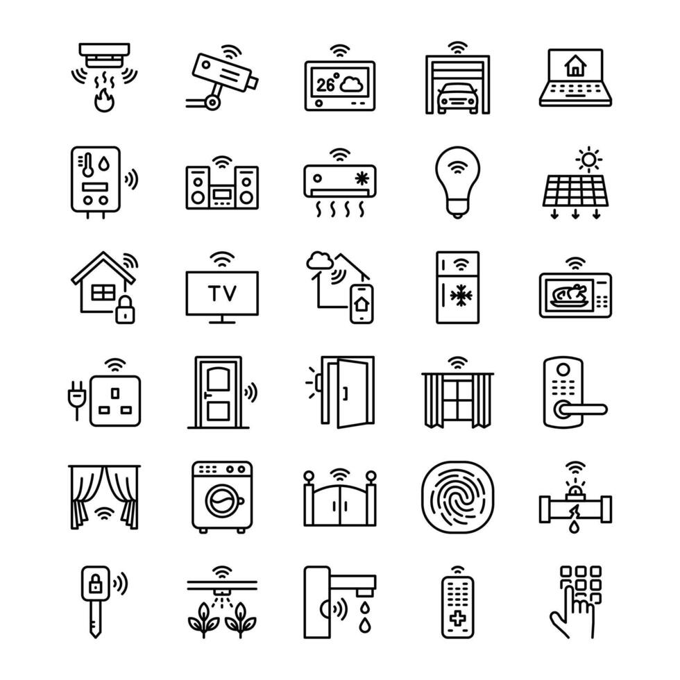 Smart Home Technology vector