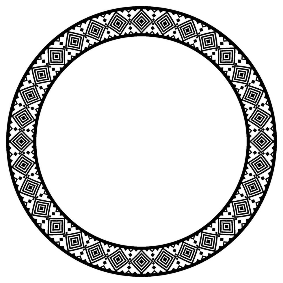 Rich Textile Frame Border Design for Luxurious Fabric and Rug Creation. vector