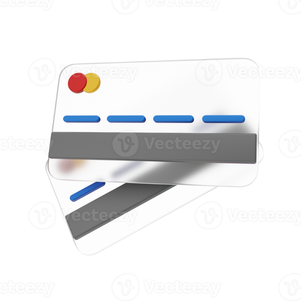 Credit Card 3D Icon png